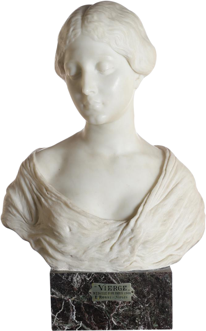 Antique Italian Marble Bust Of A Female On Chairish - Bust Clipart (799x1200), Png Download