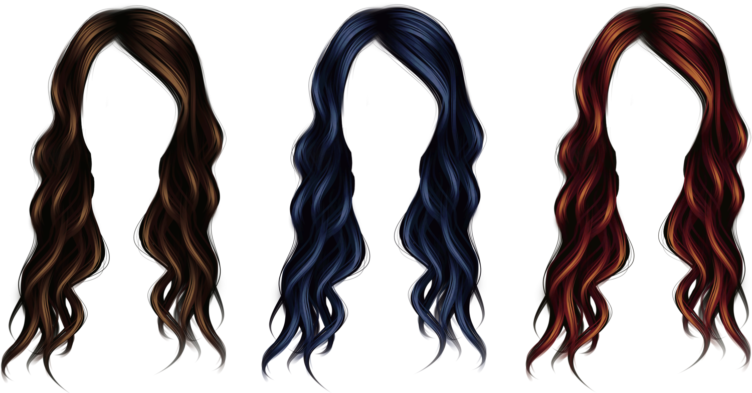 Hair Png High-quality Image - Hair Png Deviantart Clipart (1500x783), Png Download