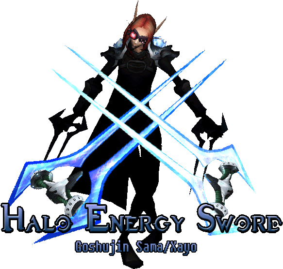 [custom Weapon] Halo Energy Sword - Halo Energy Sword Clipart (583x556), Png Download