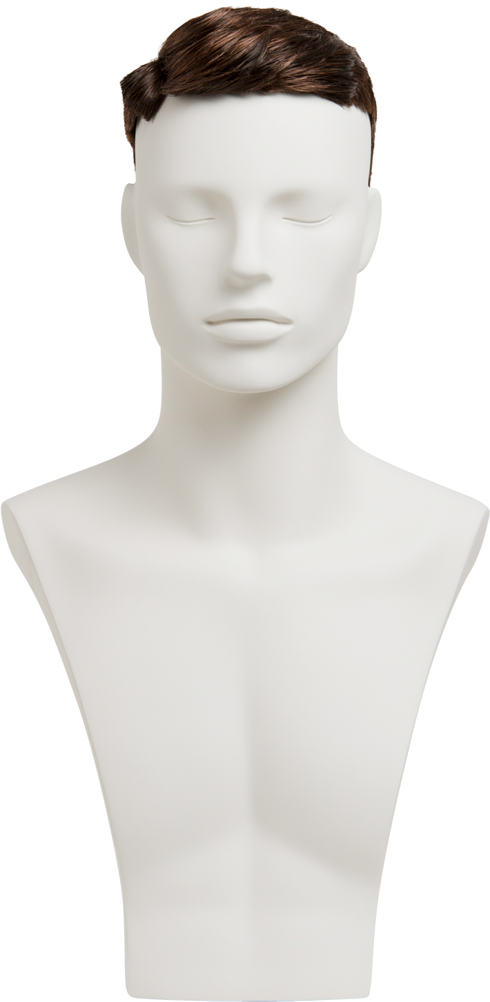 Male Wigs - Mannequin Clipart (1500x1500), Png Download