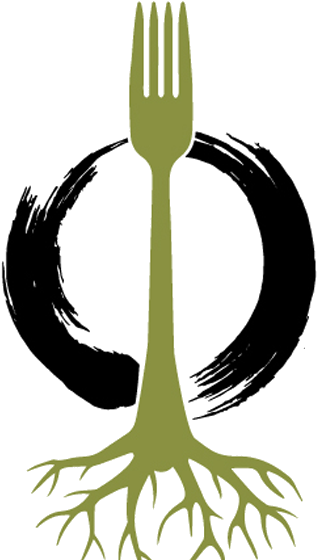 Fork Clipart Bent Fork - Zen Circle - Png Download (576x576), Png Download