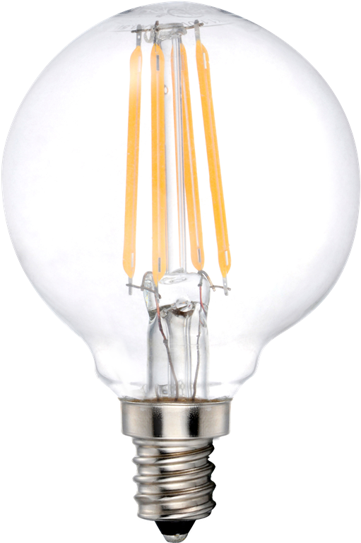 Larger Photo - Incandescent Light Bulb Clipart (550x785), Png Download