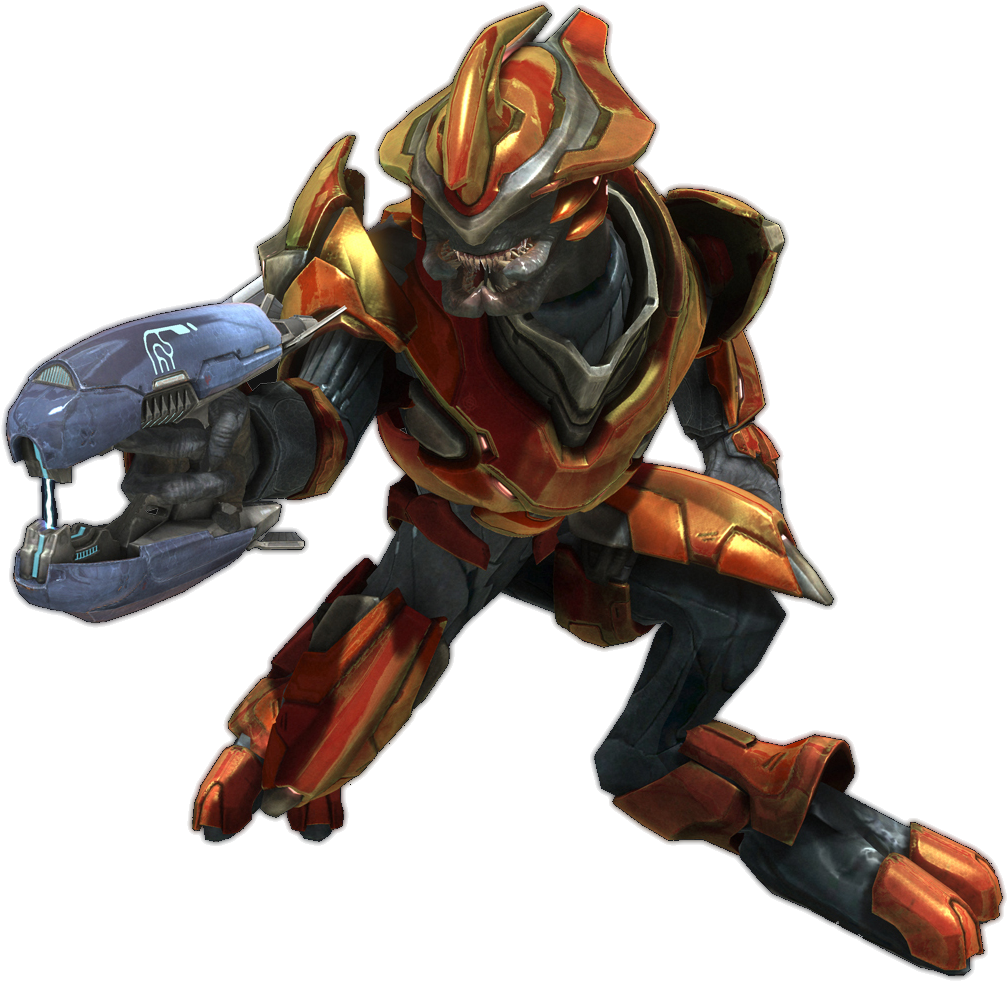 Capture A High Ranking Elite - Halo Reach Elites Clipart (1040x1040), Png Download