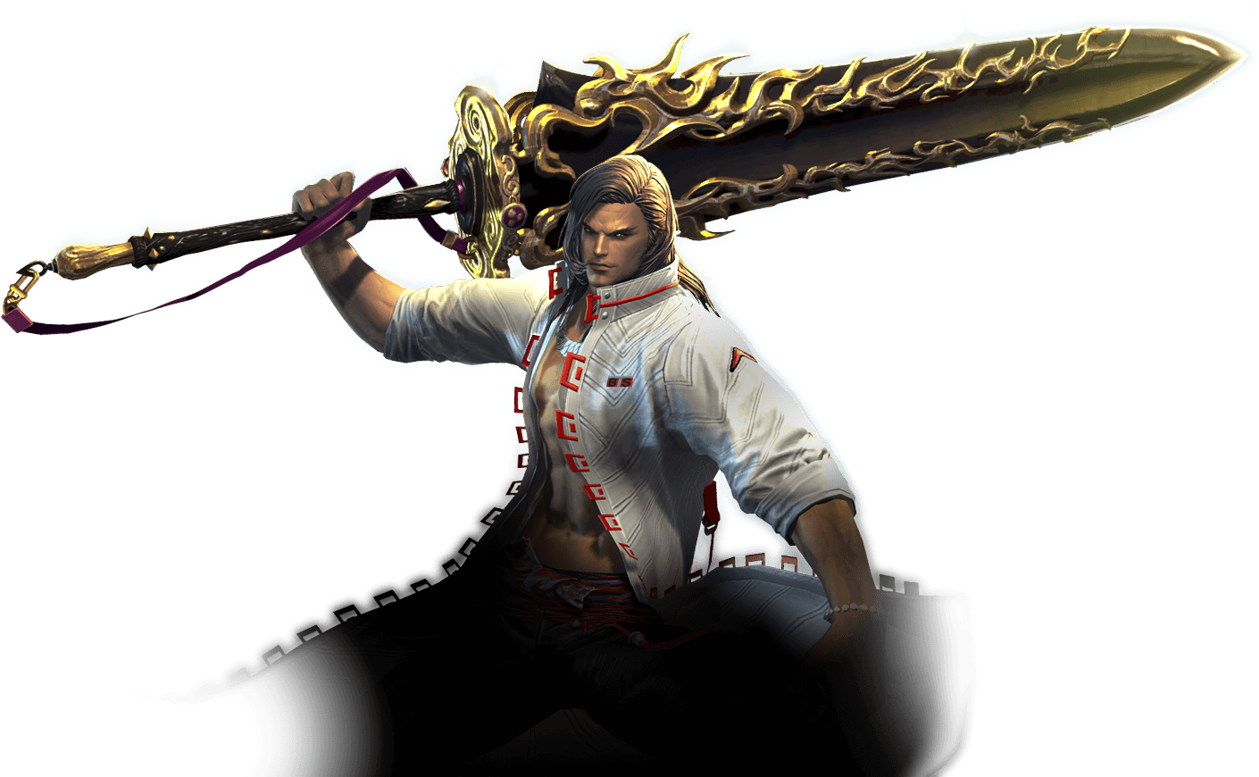 Warden Warden - Blade And Soul All Warden Weapons Clipart (1410x870), Png Download
