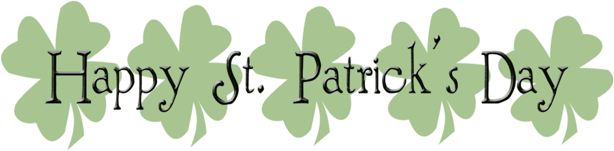 Patrick's Day At Benares - Happy St Patricks Day Clip Art - Png Download (1385x450), Png Download
