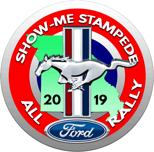 Show-me Stampede All Ford Rally August 3, - Ford Mustang Clipart (600x600), Png Download