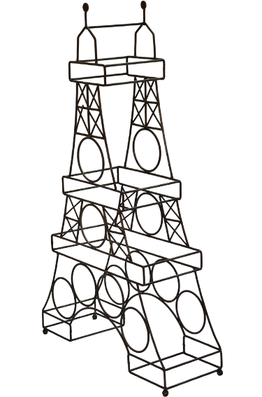 Homepage›product›elegant Antique›wine Shelf Rack In - Line Art Clipart (600x600), Png Download