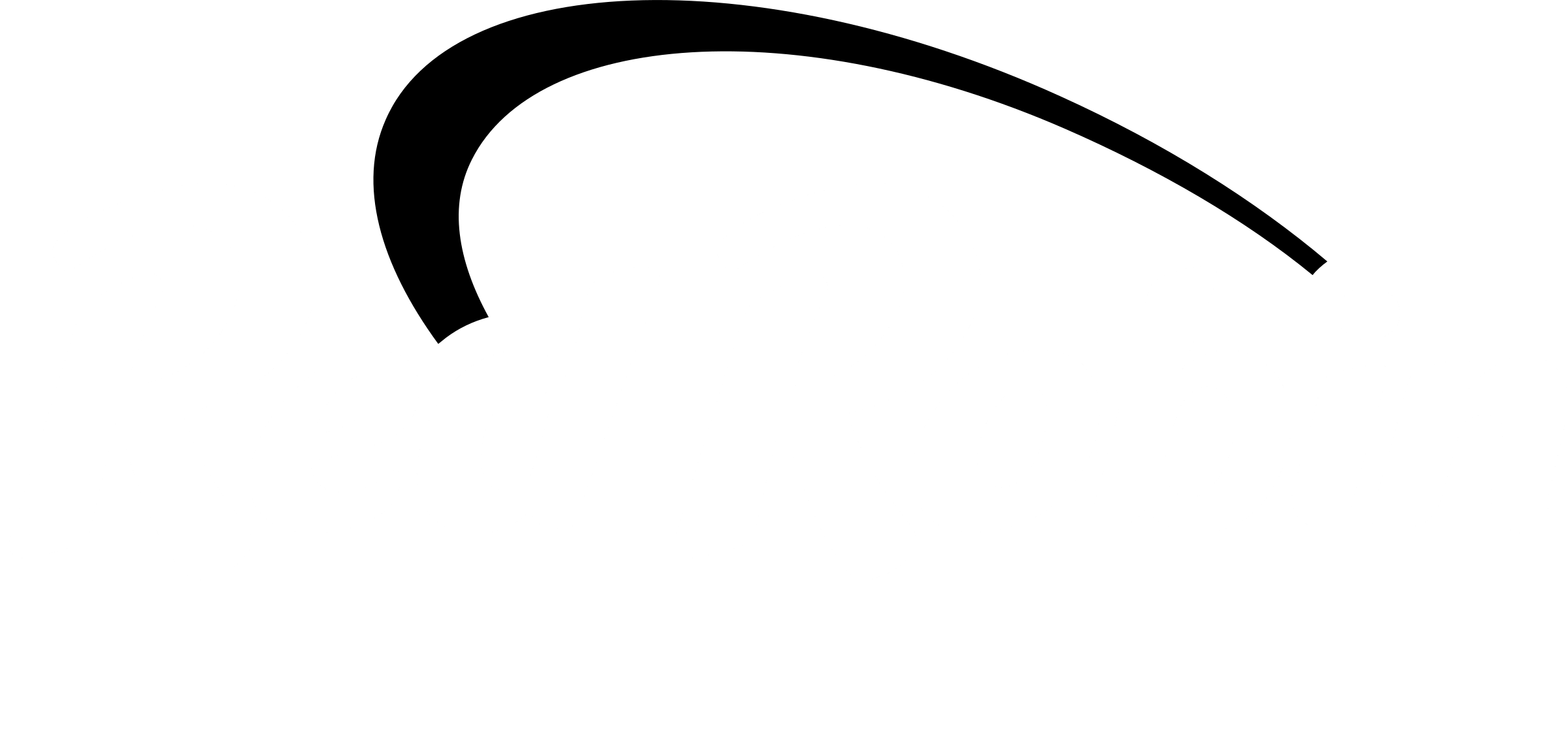 Red Robin Logo Black And White Clipart (2400x1124), Png Download