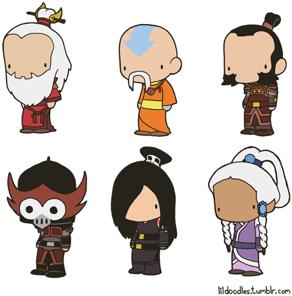 The Last Airbender Booster Pack This Pack Includes - Cartoon Clipart (600x594), Png Download