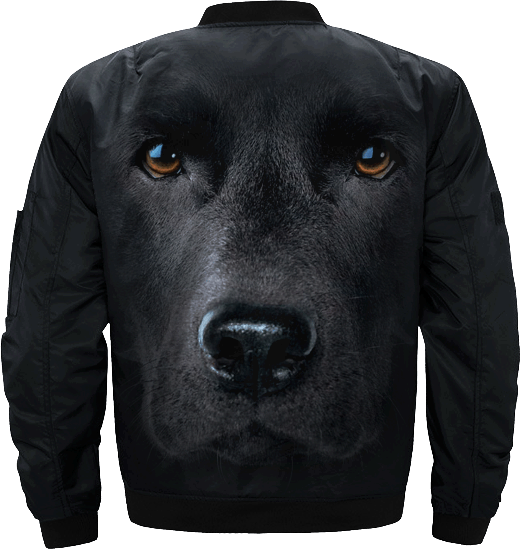 Com Black Lab Over Print Jacket %tag - Polos Personalizados Mascotas Clipart (2001x2000), Png Download