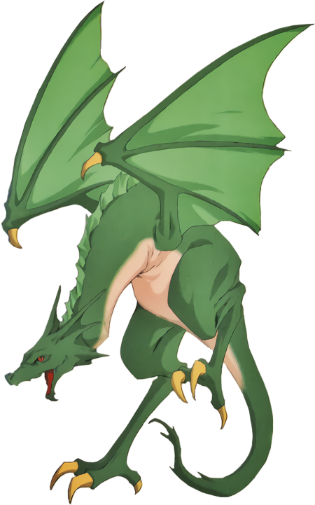Wyvern - Fire Emblem Green Dragon Clipart (450x721), Png Download