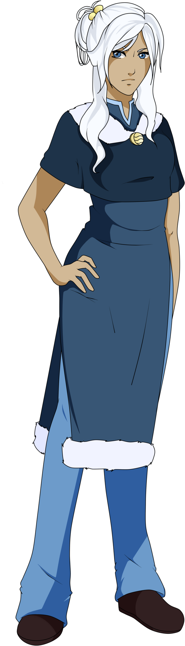 The Last Airbender Oc - Pencil Skirt Clipart (646x2256), Png Download
