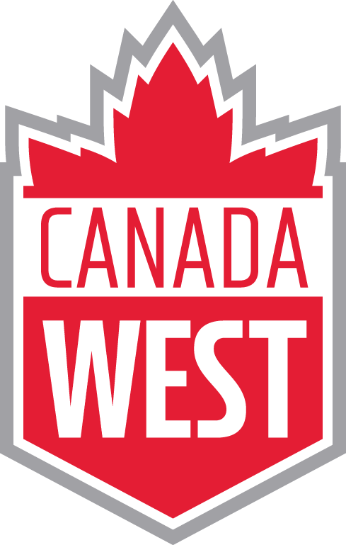 Dinos Wrap Up Cw Meet With 10 More Medals - Canada West Logo Clipart (489x769), Png Download