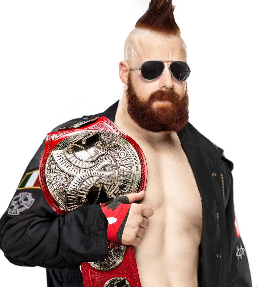 Sheamus Transparent Images - Smackdown Tag Team Champion Sheamus Cesaro Clipart (845x946), Png Download