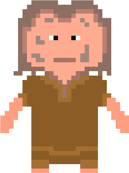 Skyrim Sprites - Game Over 16 Bit Clipart (600x600), Png Download