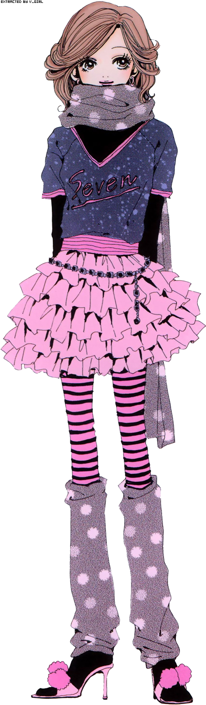 Members - Paradise Kiss Miwako Outfits Clipart (431x1460), Png Download