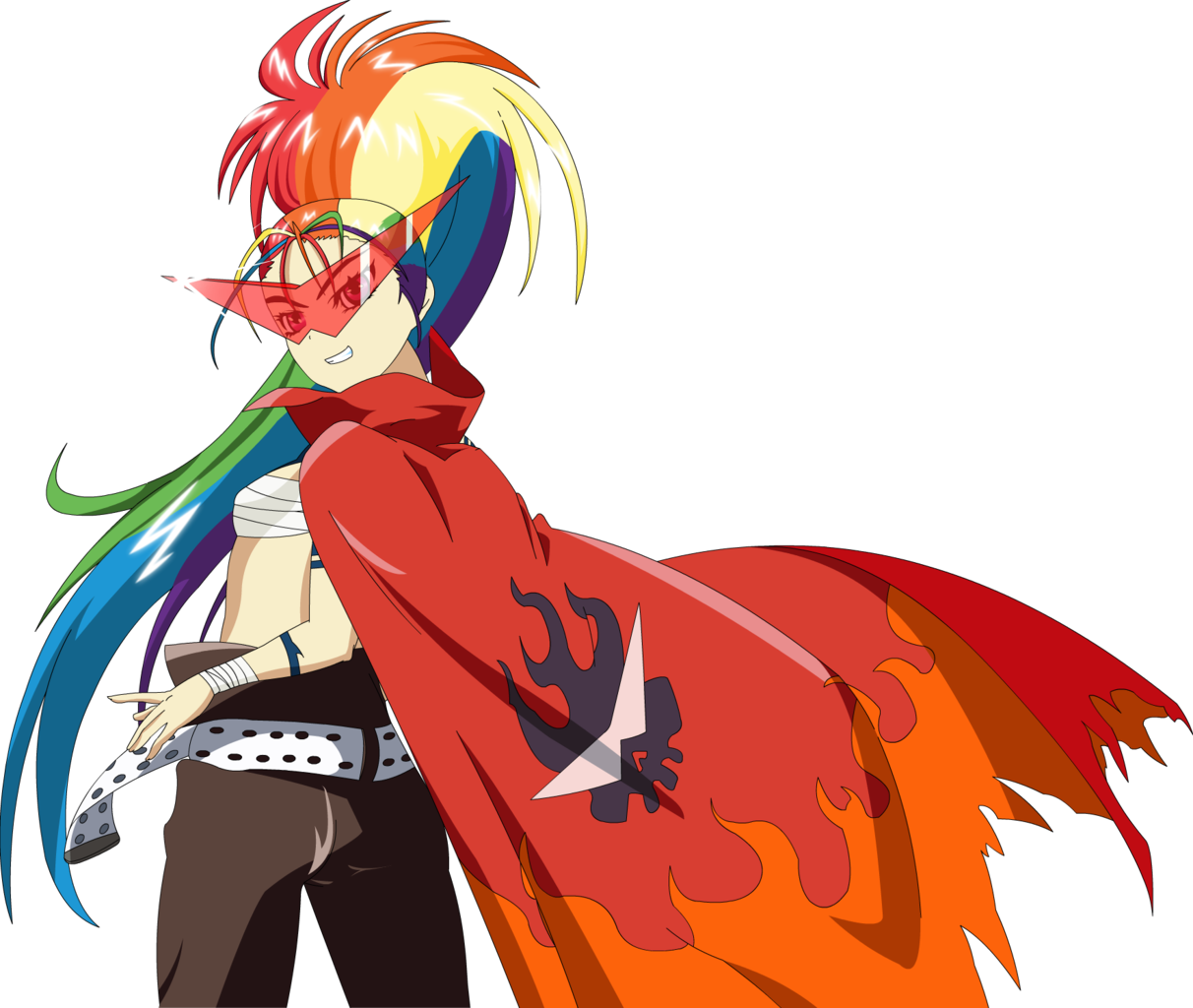 Stardust-r3x, Cosplay, Crossover, Humanized, Kamina, - Kamina Gurren Lagann Clipart (1212x1024), Png Download