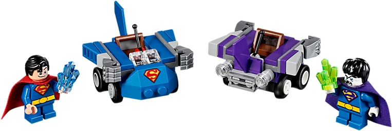 Superman Vs - Lego Superman Mighty Micro Clipart (800x600), Png Download