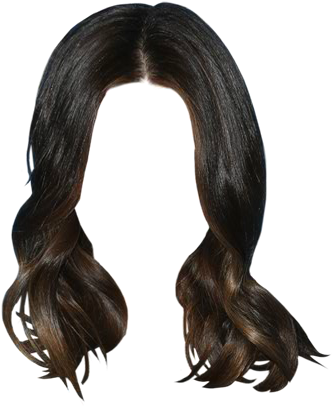 Lace Wig Clipart (521x625), Png Download