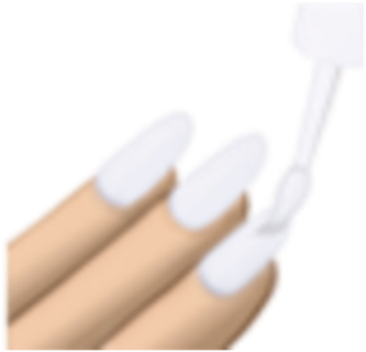 #white #nailemoji #emoji #whitemoji #emojis #freetoedit - Illustration Clipart (1024x1024), Png Download