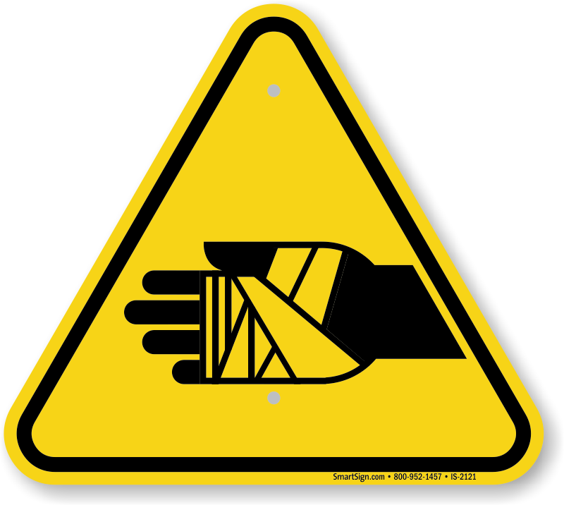 Chemical Burns Hazard Symbol, Iso Warning Sign - Burn Clipart (800x716), Png Download