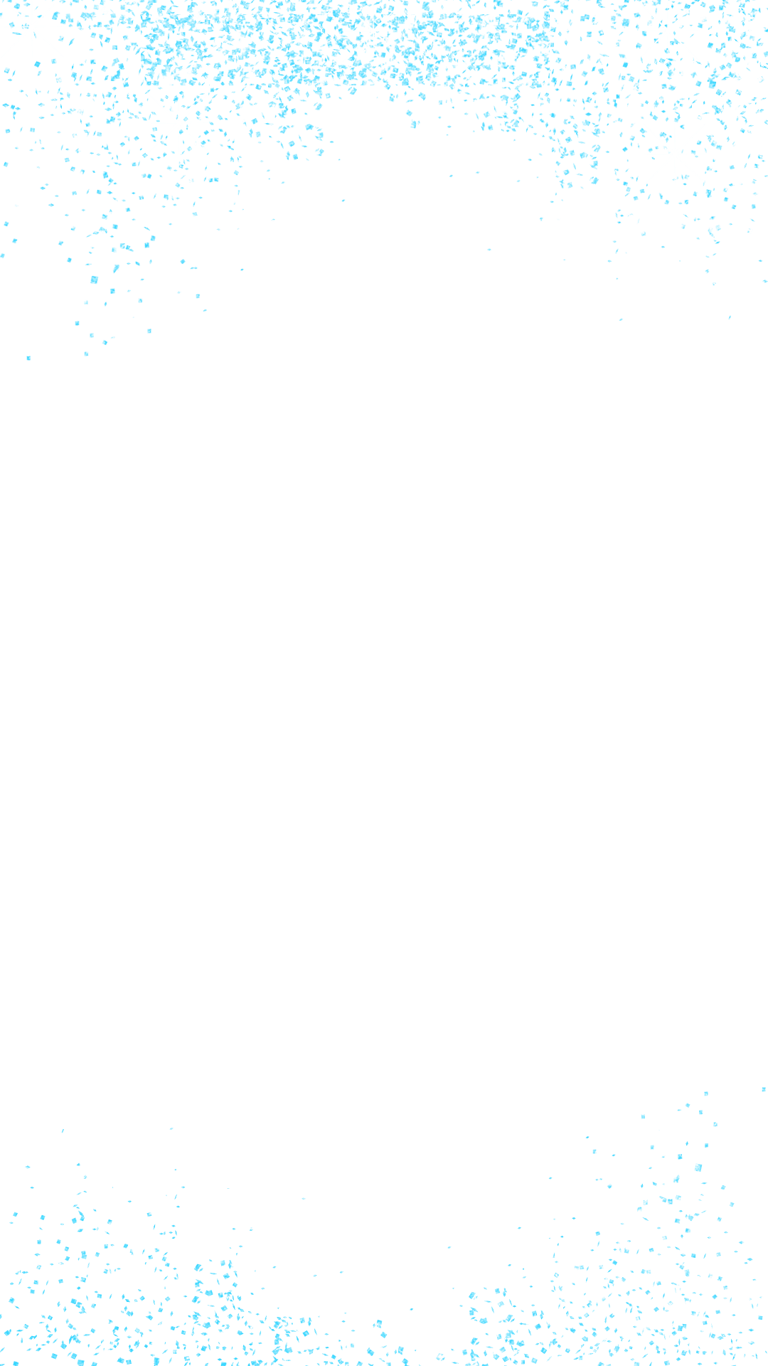 Blue Glitter - Parallel Clipart (1080x1920), Png Download