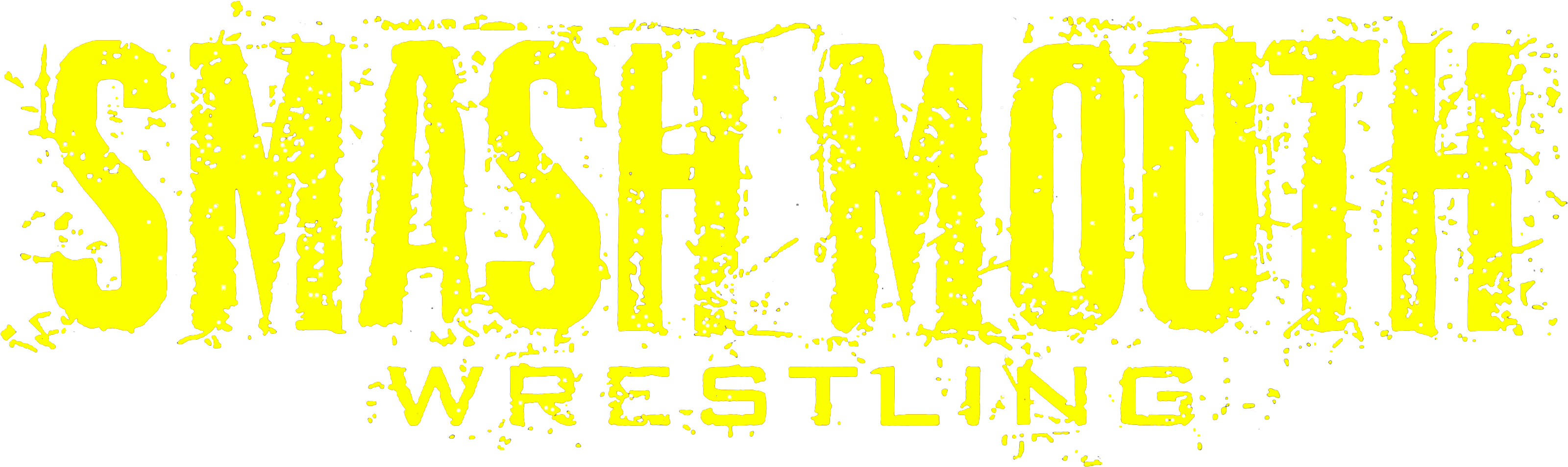Smash Mouth Wrestling - Graphic Design Clipart (3200x954), Png Download
