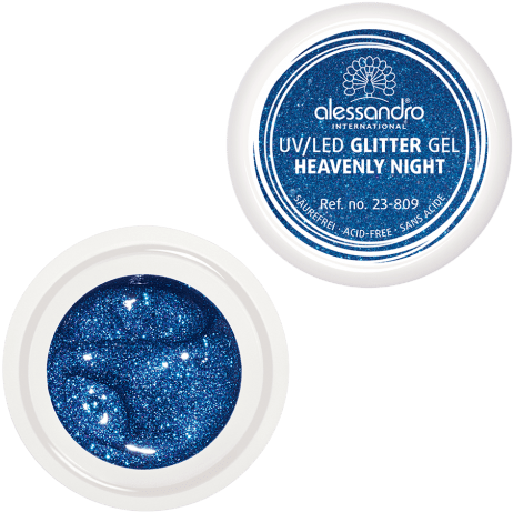 Glitter Gel "heavenly Night" - Eye Shadow Clipart (736x460), Png Download