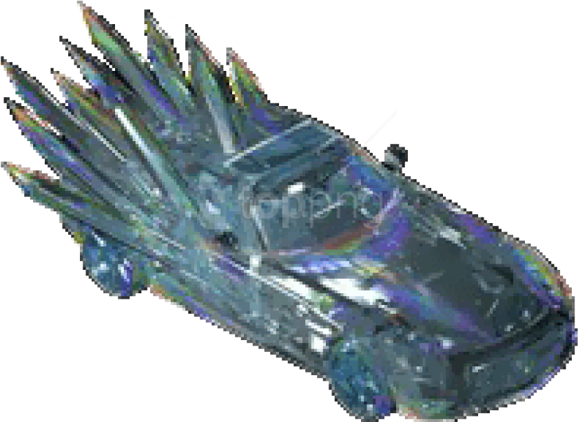 Crystal Car Png - Off-road Vehicle Clipart (850x612), Png Download
