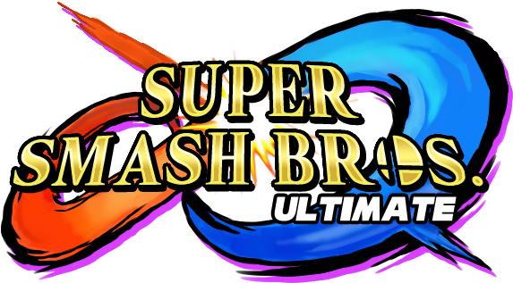 Super Smash Bros Ultimate Official Logo By Tufftony-dbfcqsl - Graphic Design Clipart (753x489), Png Download