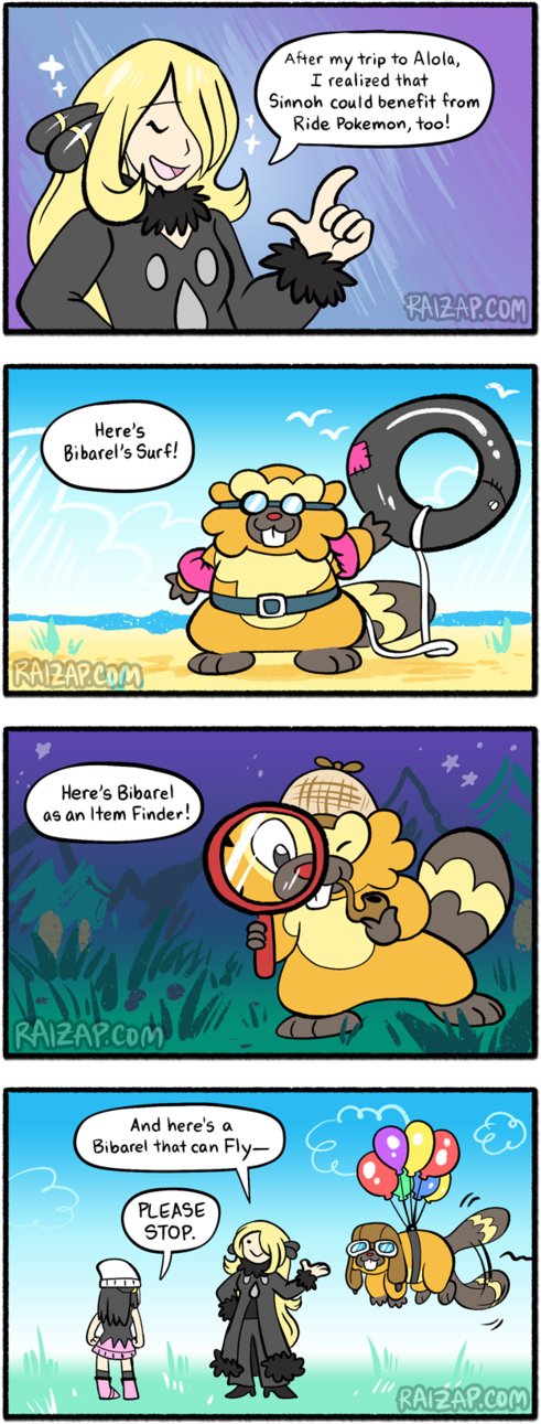 Pokemon Go Had Gen 4 Released Today So It Basically - Pokemon Bibarel Meme Clipart (590x1351), Png Download