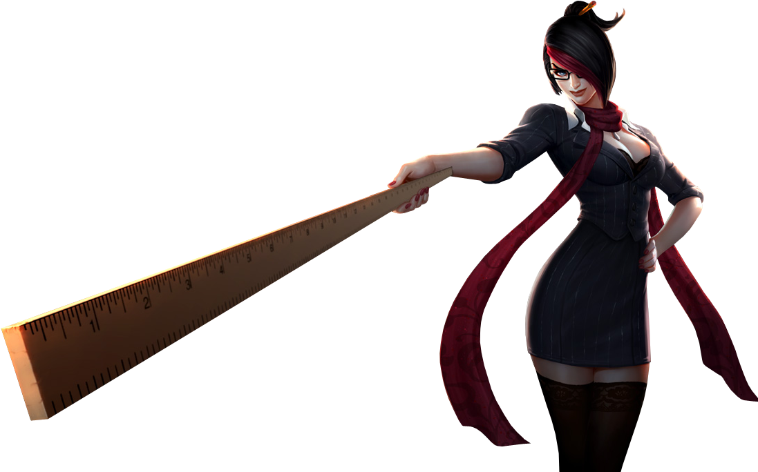 Headmistress Fiora Skin - Fiora League Of Legends Png Clipart (1110x694), Png Download