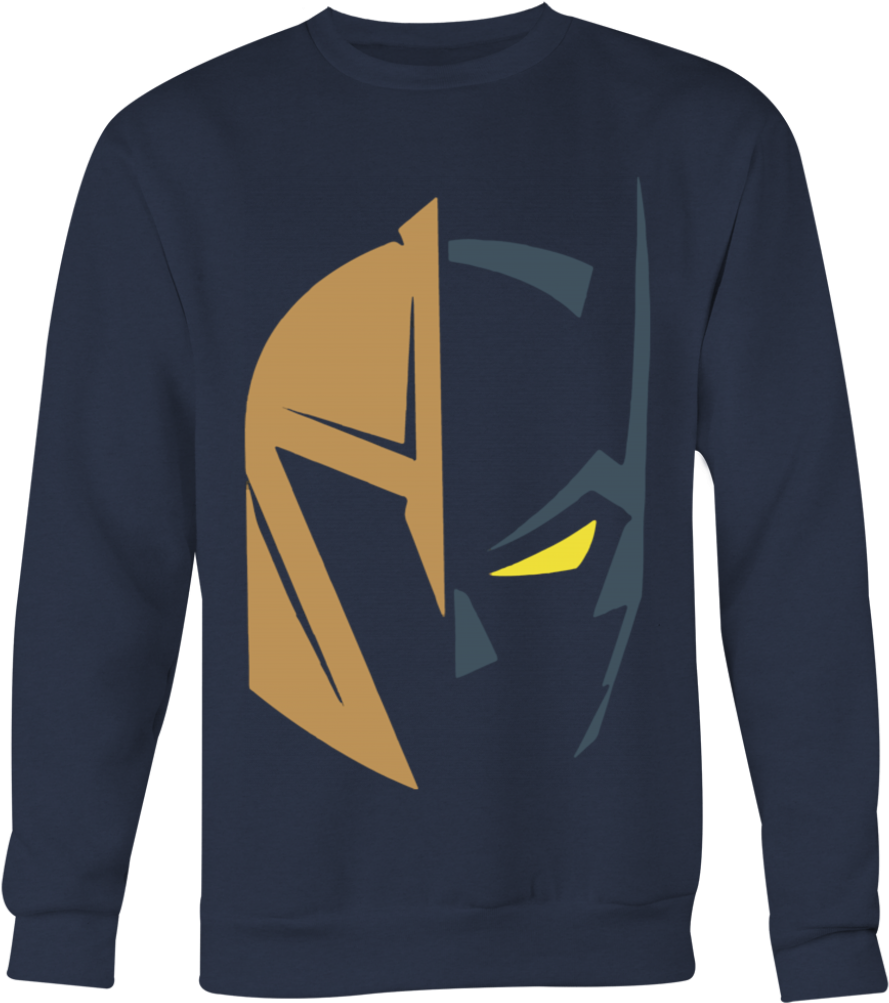 Batman Dark Knight Png - Long-sleeved T-shirt Clipart (889x1003), Png Download
