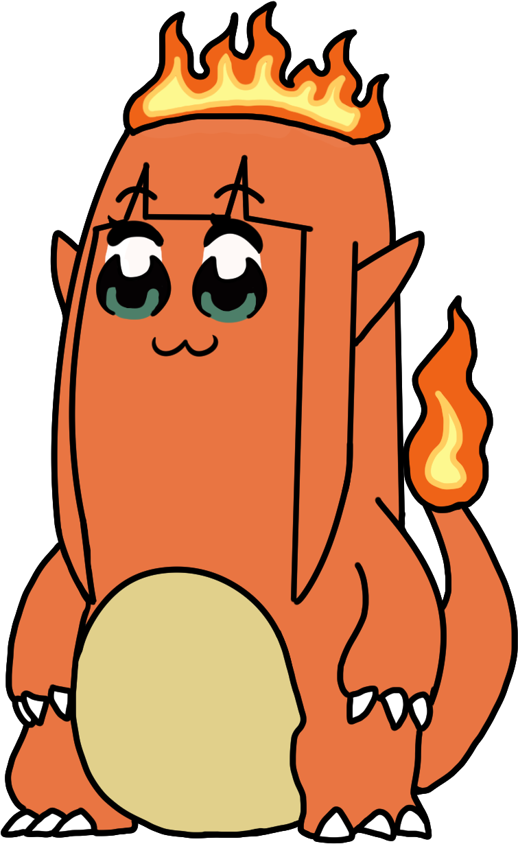 Pop Team Epic , Png Download - Pipimi Pokemon Clipart (755x1230), Png Download