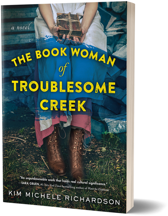 About The Book - Book Woman Of Troublesome Creek By Kim Michele Richardson Clipart (617x761), Png Download