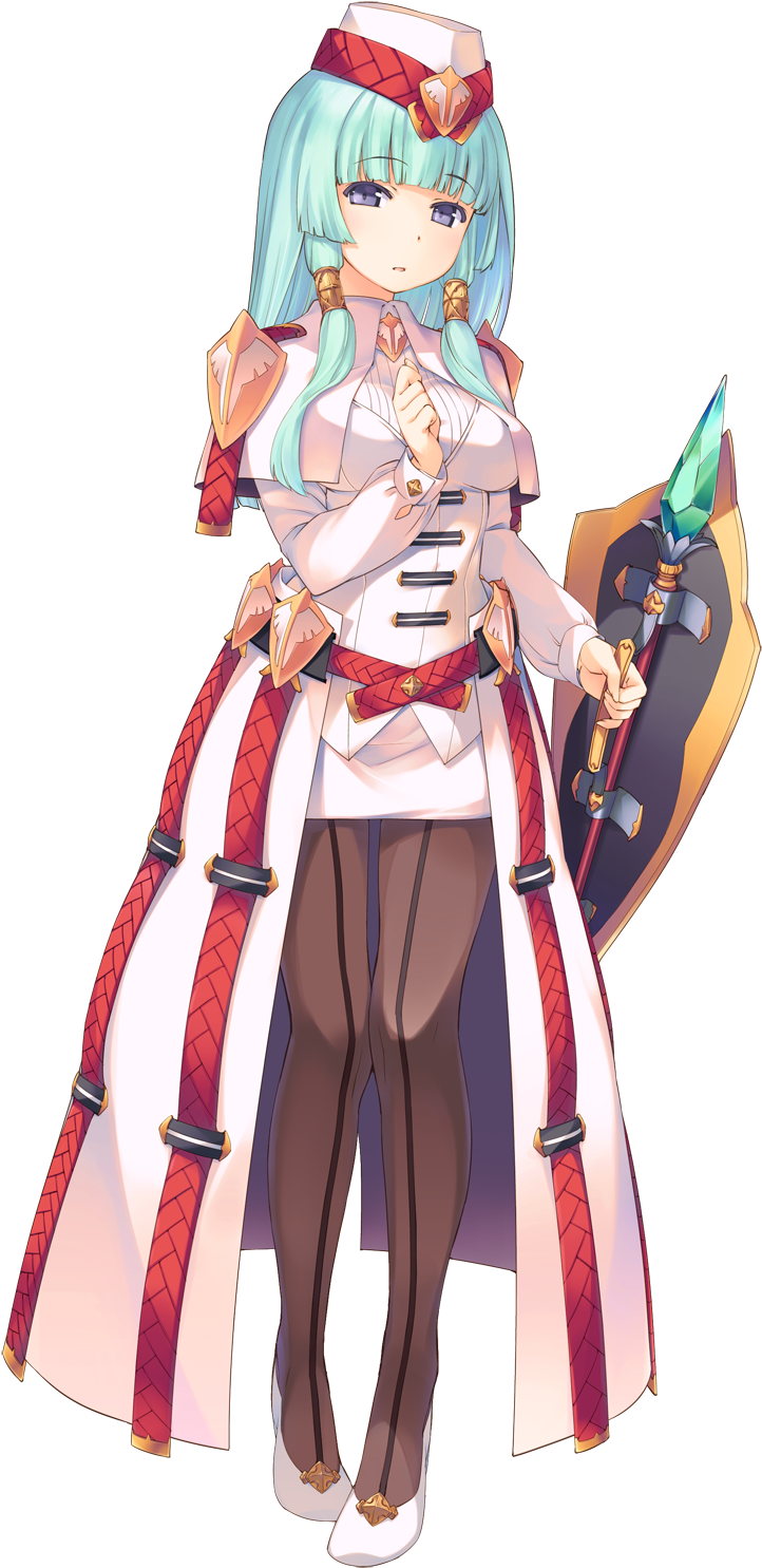 Click For Full Sized Image Fiora Marsh - Dungeon Travelers 2 Character Portrait Clipart (722x1485), Png Download