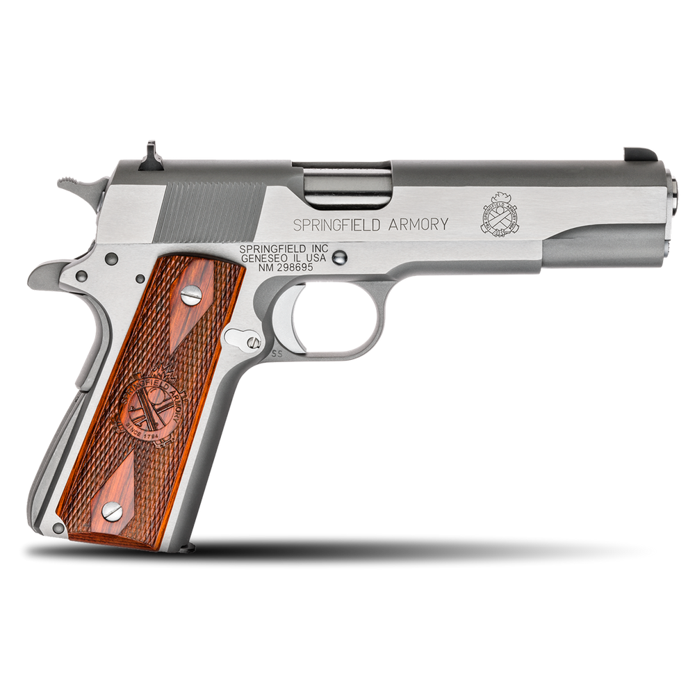 Springfield Armory - Springfield Armory Mil Spec Stainless Steel Clipart (1000x1000), Png Download
