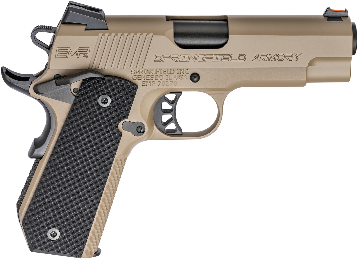 Springfield Armory Pi9229f 1911 Emp Conceal Carry 9mm - Agra Fort Clipart (1280x924), Png Download