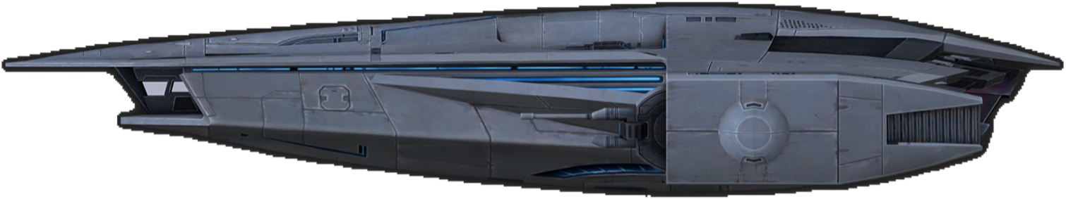 Sith Empire Xb-70 Phantom Staryacht - Rifle Clipart (1586x698), Png Download