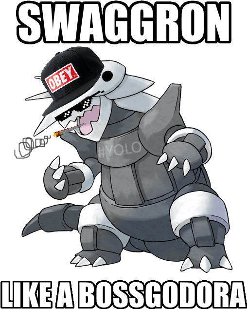 Swaggron Olo Likea Bossgodora Pokémon Go Pokémon X - Pokemon Aggron Clipart (656x656), Png Download