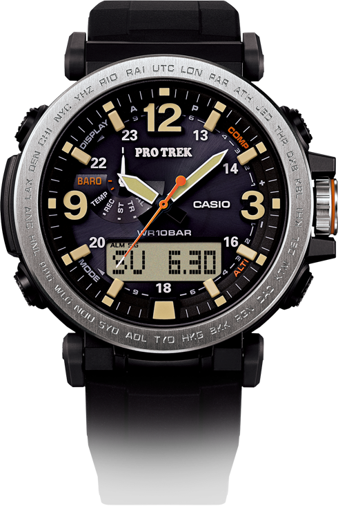 Casio Mens Outdoor Watch - Casio Protrek Clipart (490x732), Png Download