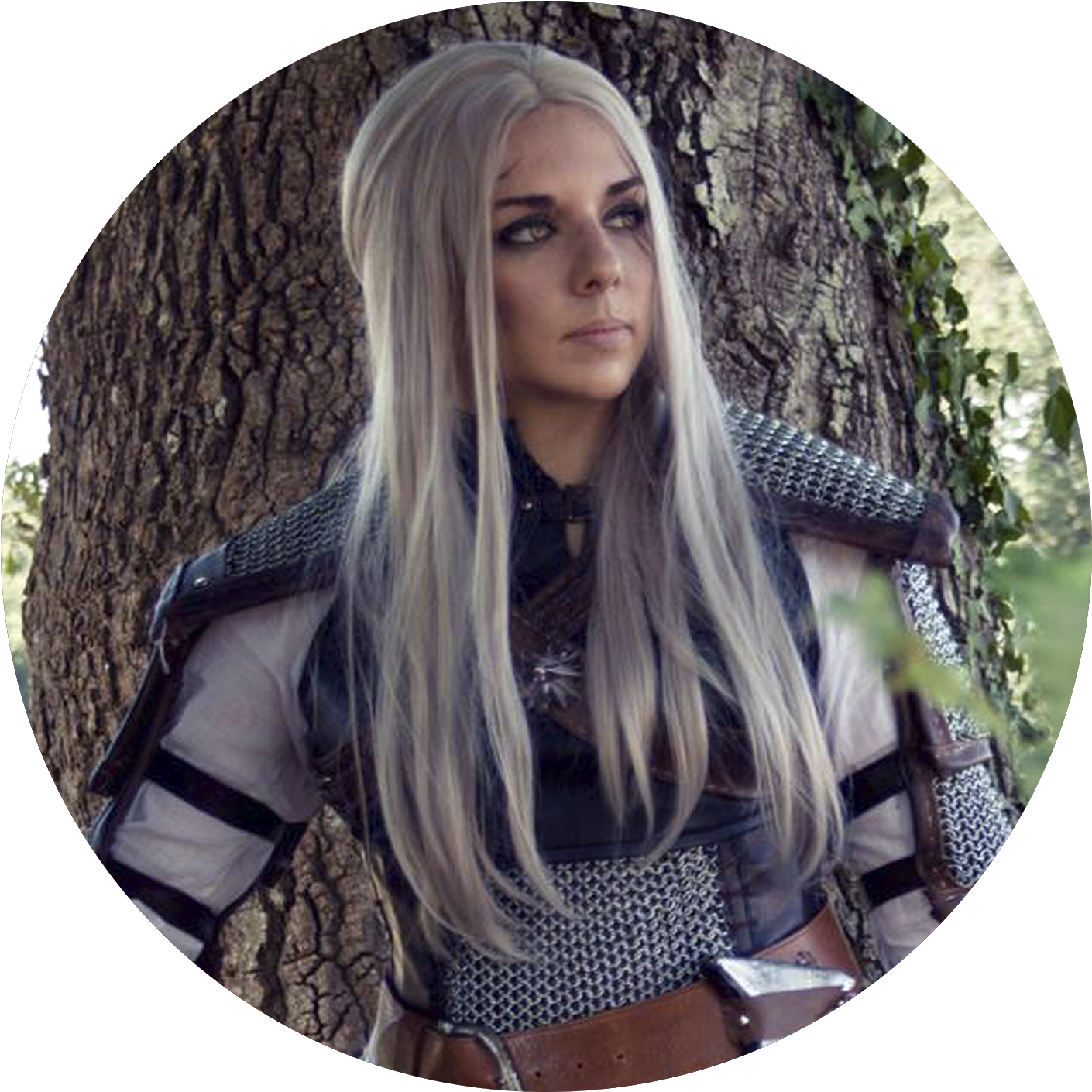Geralt Anhyra - Girl Clipart (1660x1511), Png Download