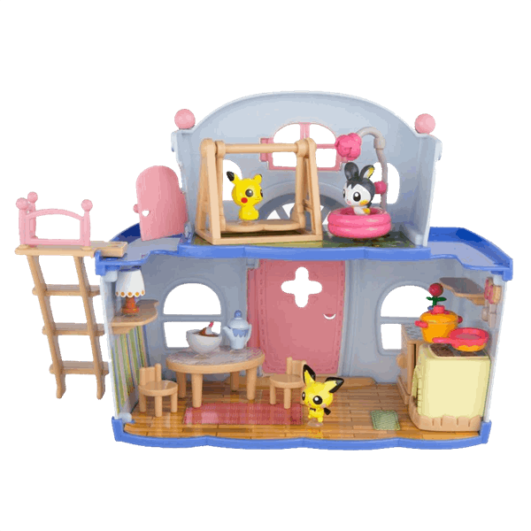 Pita Poke House Party Adventures Playset - Pokemon Petite Pals Clipart (600x600), Png Download