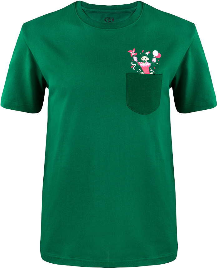 Fiddlesticks Pocket Tee - Active Shirt Clipart (1000x1000), Png Download