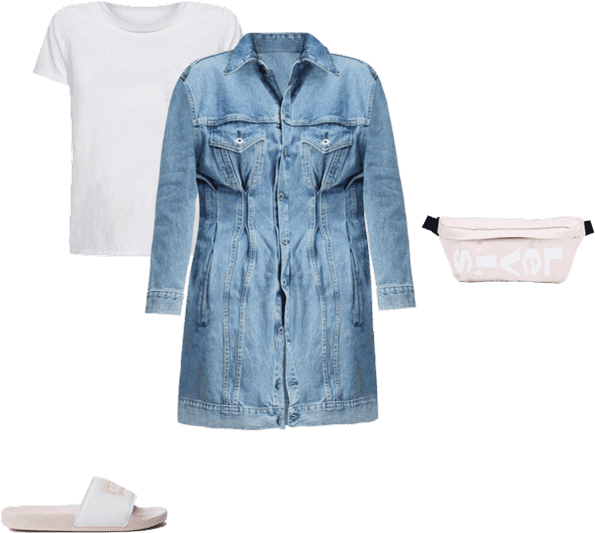 Perfect Pocket Tee Shirt - Girl Clipart (660x660), Png Download