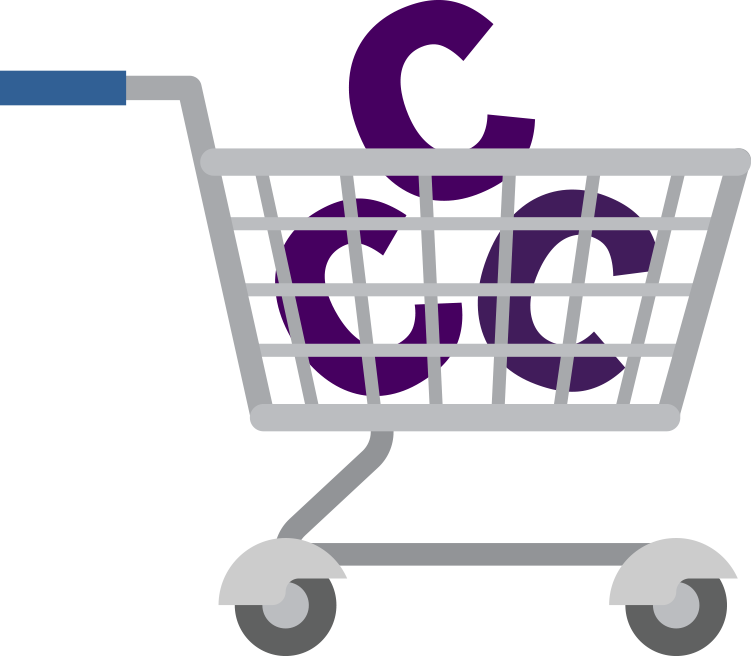 3 Cs Of Shopping Clipart (751x656), Png Download