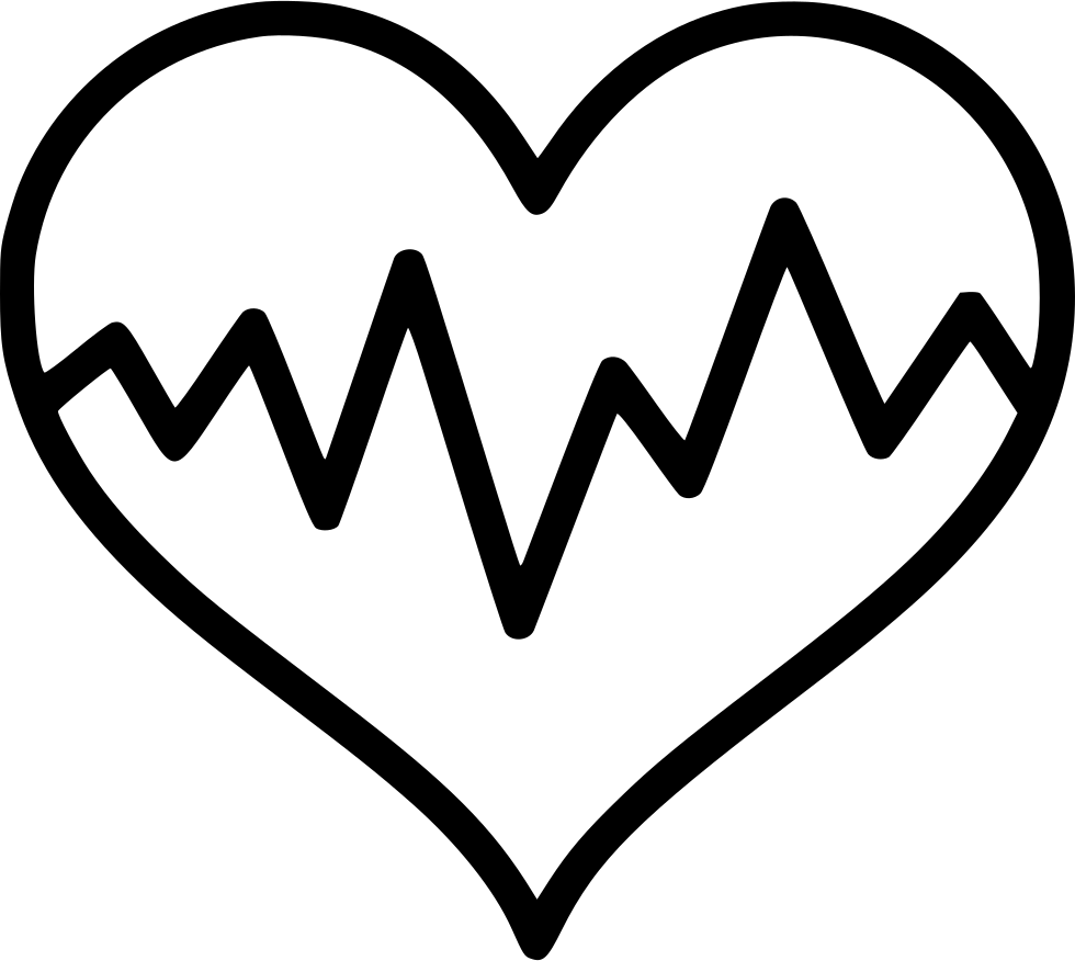 Cardiogram Heart Pulse Medicine - Heart Clipart (980x876), Png Download