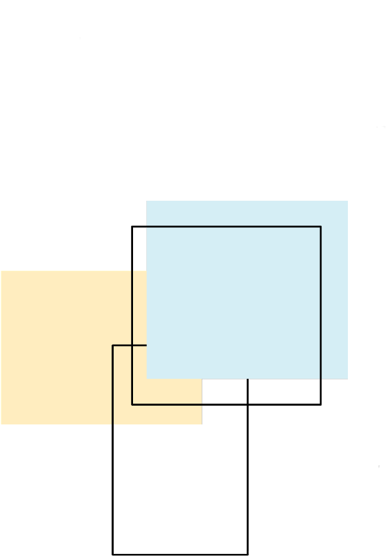 Yellow Blue Line Lines Aesthetic Minimalism Vintage - Darkness Clipart (1024x1024), Png Download