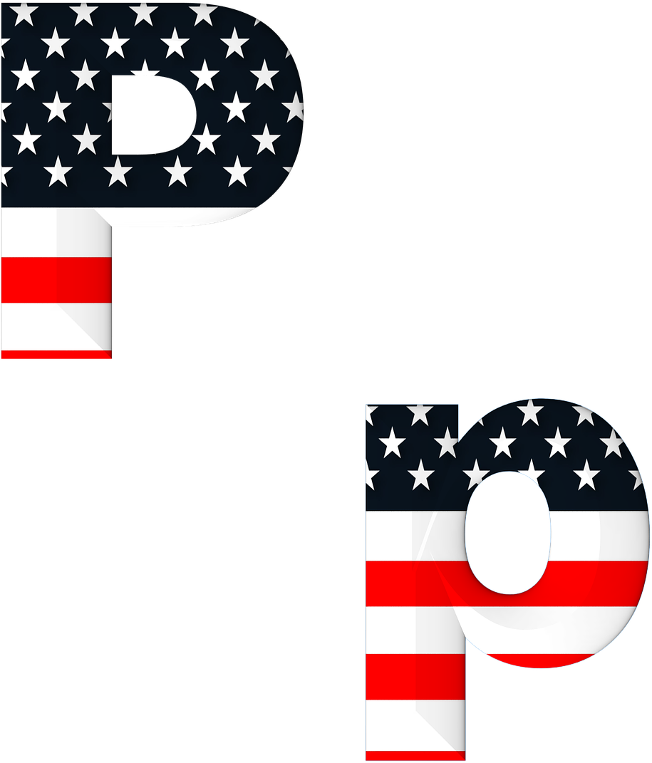Letter E American Flag Png Clipart (1008x1280), Png Download