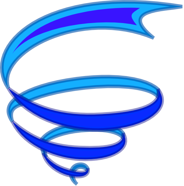 Wind Swirls Cartoon Download - Whirl Clipart - Png Download (588x597), Png Download